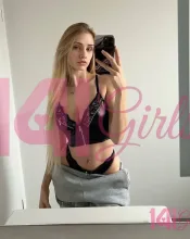 奧德莉 照片 3 - 香港，21 歲，歐洲, 纖瘦, 金髮, 168 厘米, 54 公斤, 胸圍 C